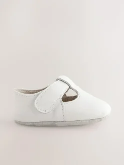 Next Leather Baby T-Bar Shoes (0-24mths)^ Unisex|Shoes