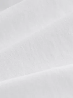 Next White Linen Blend Trousers