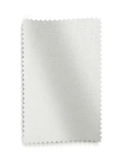 Clearance Next Linen Look Slot Top Voile Unlined Sheer Panel Curtain White