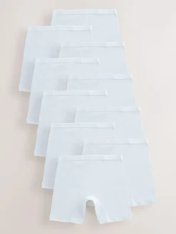Clearance Next White Long Leg Short Briefs 10 Pack (2-16yrs)