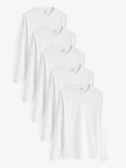 Next Long Sleeve Layering T-Shirts 5 Pack^ Loungewear