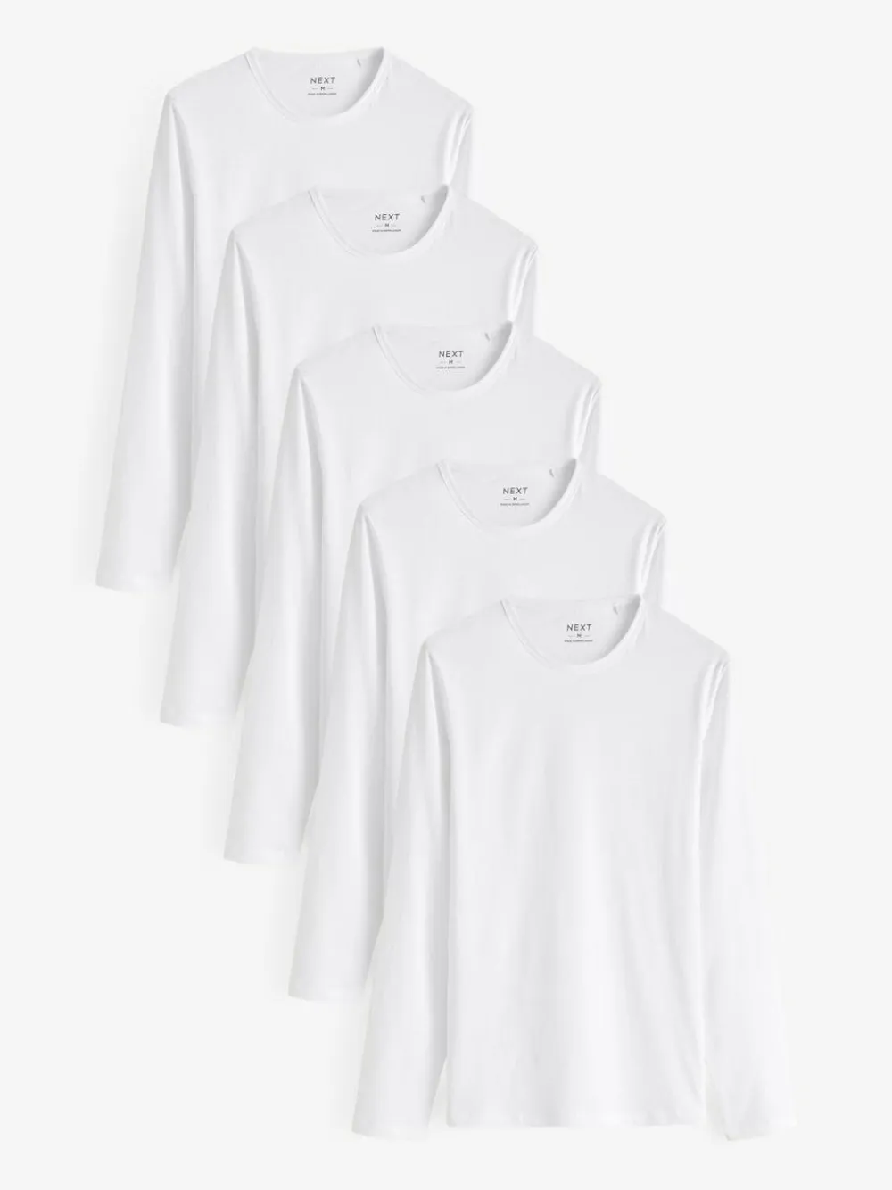 Next Long Sleeve Layering T-Shirts 5 Pack^ Loungewear