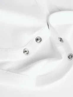 Outlet Next White Long Sleeve Rib Baby Bodysuits 5 Pack