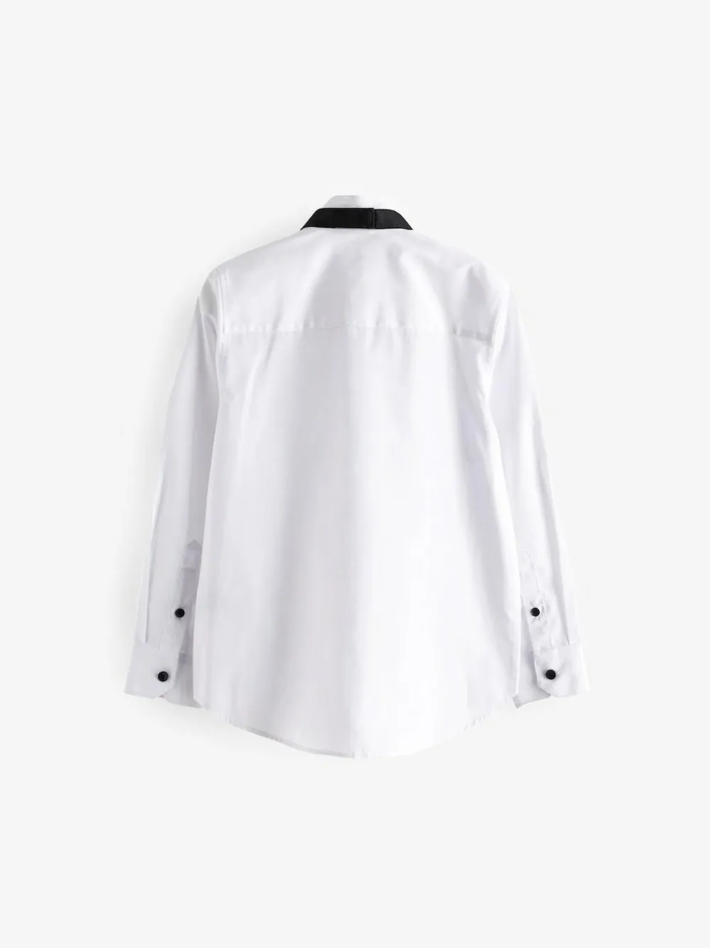 Discount Next White Long Sleeve Smart Shirt with Bowtie (3-16yrs)
