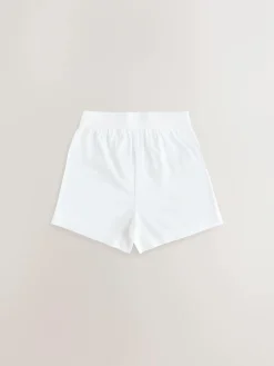 Discount Next Loose Fit 100% Cotton Boxers 5 Pack (1.5-16yrs) White