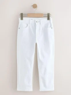 Next White Loose Fit Stretch Jeans (3-17yrs)^BOY Jeans|Jeans