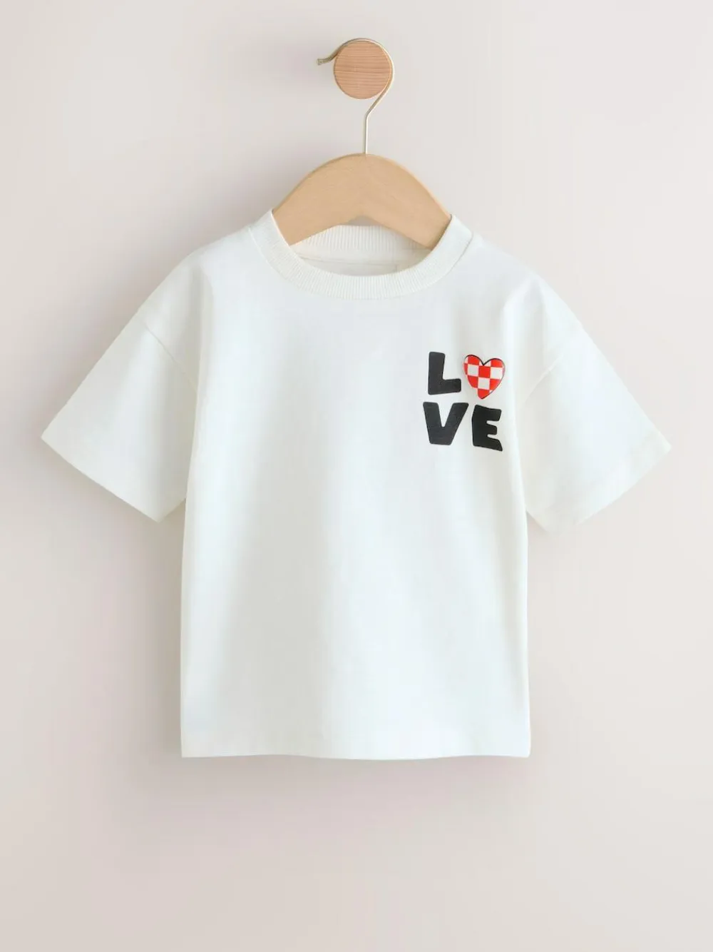 Next Short Sleeve Valentines T-Shirt (3mths-7yrs)^BOY Tops|Tops
