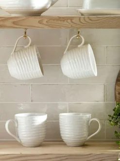 Next White Malvern Set of 4 Mugs^ Mugs & Cups