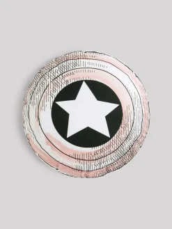 Next White Marvel 100% Cotton Circular Cushion^ Cushions & Throws