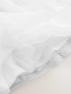 Discount Next White Mesh Baby Dress (0mths-2yrs)