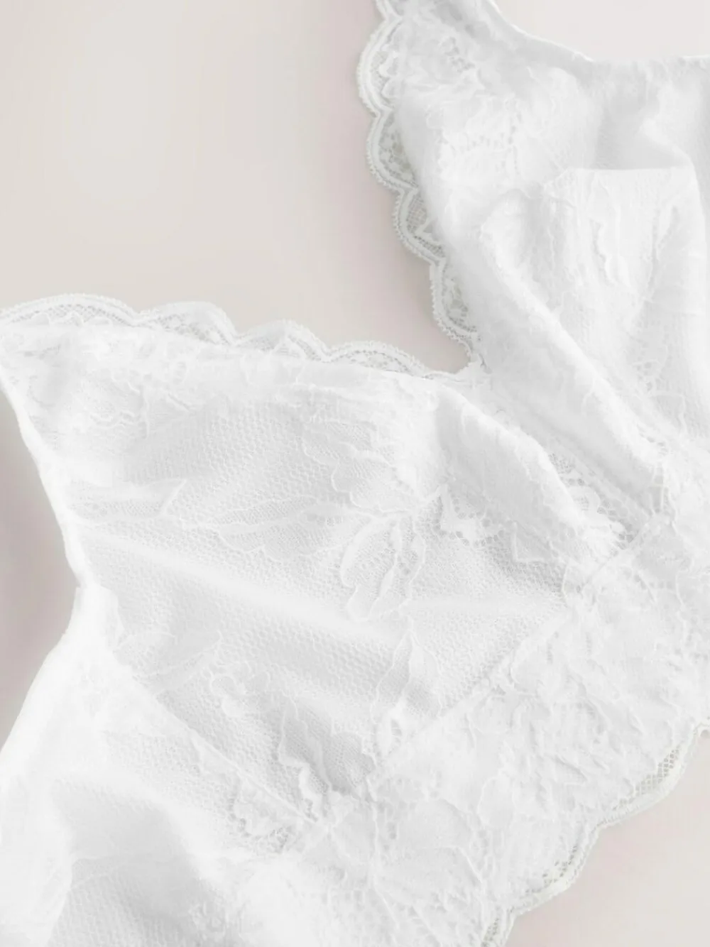 Clearance Next Non Pad Non Wire Total Support Lace Bra White