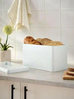 Hot Next Oakley Bread Bin White