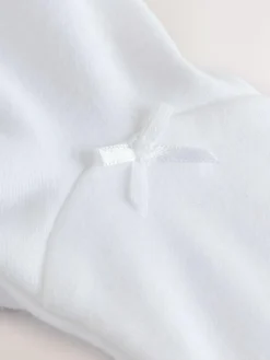 Best Next White Occasion Baby Sleepsuit (0mths-2yrs)