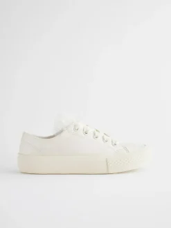 Next White Occasion Tulle Lace-Up Trainers^ Sneakers|Boots