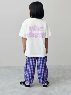 Next White Oversized Graphic Print T-Shirt (3-16yrs)^ T-Shirts
