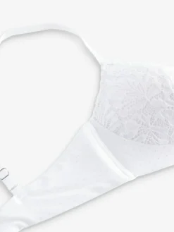 Clearance Next White Pad Non Wire Lace Ultimate Comfort Bra