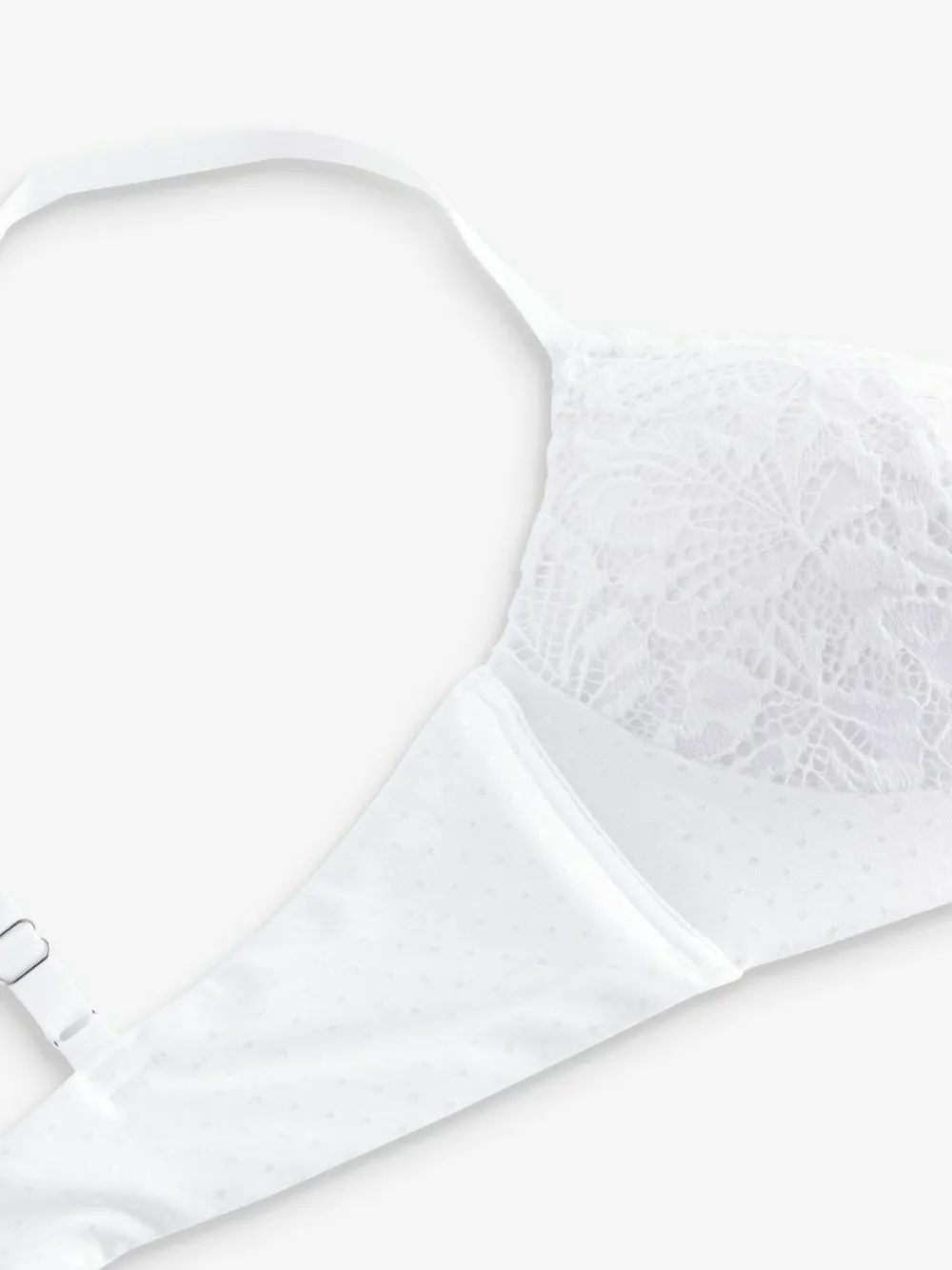Clearance Next White Pad Non Wire Lace Ultimate Comfort Bra