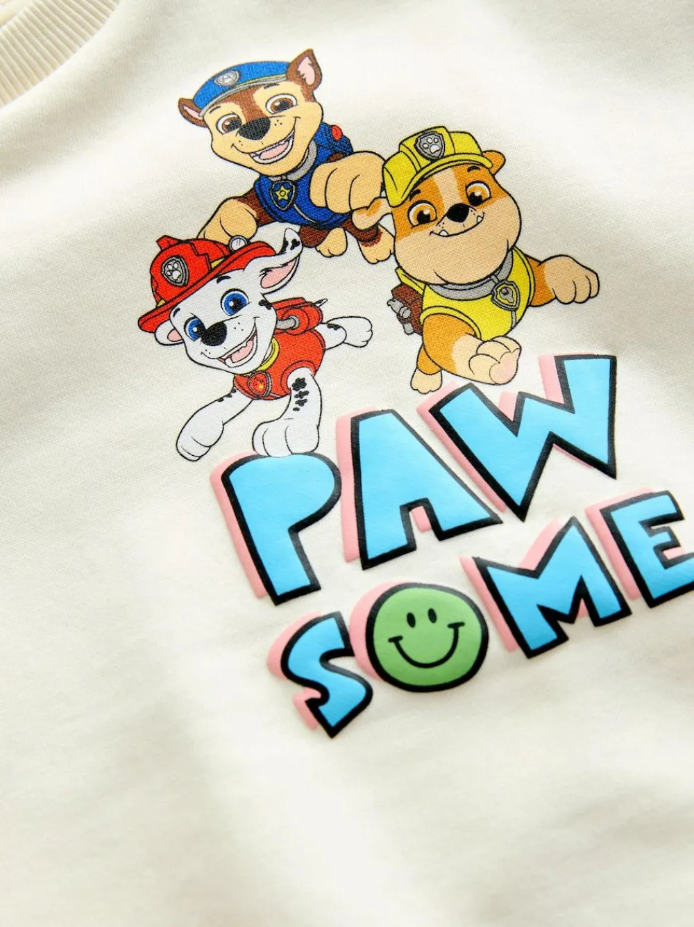 Discount Next White Paw Patrol Crew Sweatshirt (9mths-8yrs)