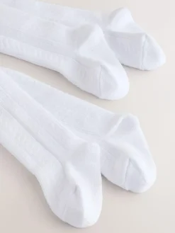 Best Next White Pelerine Baby Tights 2 Pack (0mths-2yrs)