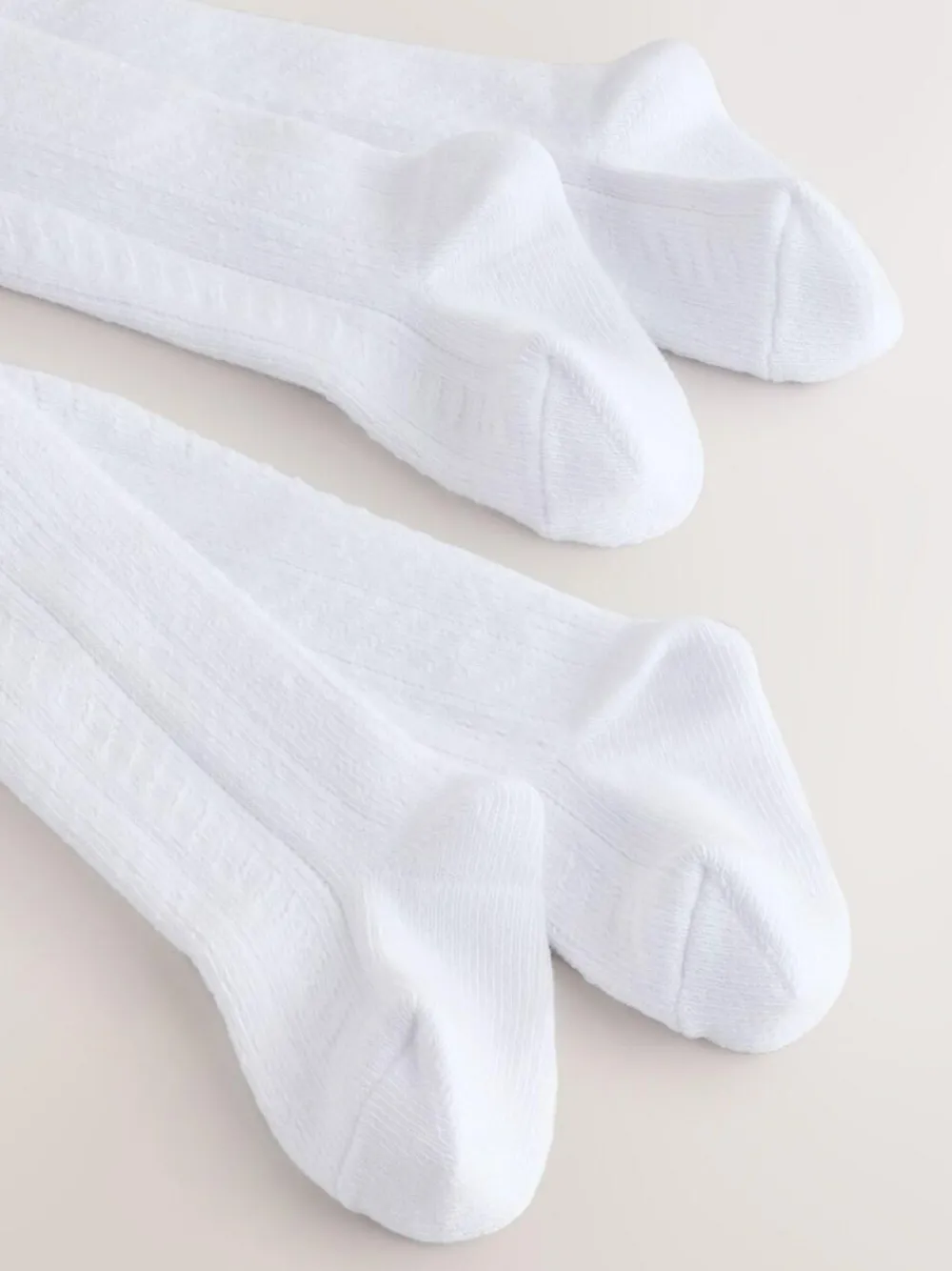 Best Next White Pelerine Baby Tights 2 Pack (0mths-2yrs)