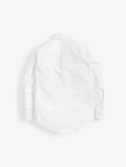 Next White Plain Single Oxford Shirt (3-16yrs)^BOY Occasionwear|Shirts