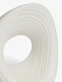 Next White Pleated Ornament^ Ornaments