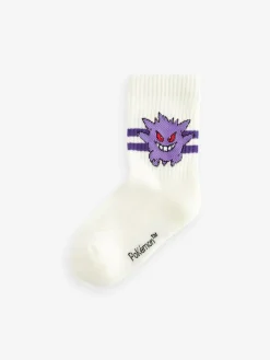 Next White Pokemon Socks 3 Pack^BOY Socks