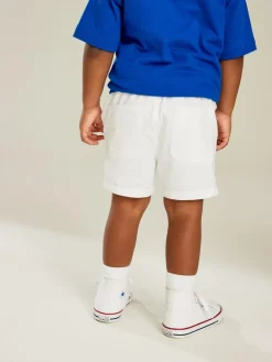 Next White Pull On Shorts (3mths-7yrs)^BOY Shorts|Shorts