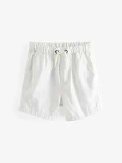 Next White Pull On Shorts (3mths-7yrs)^BOY Shorts|Shorts