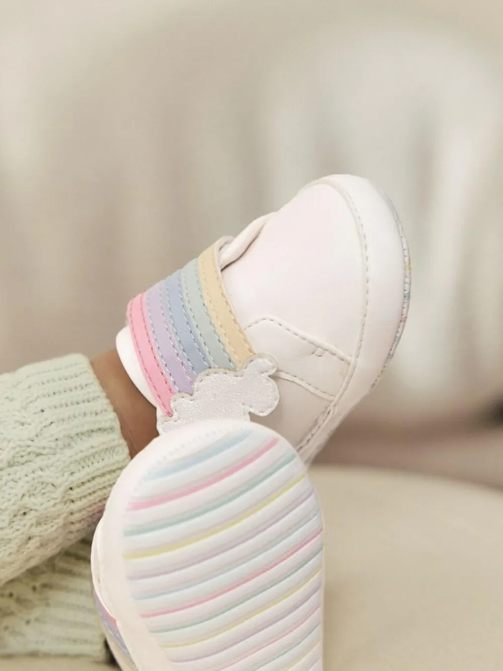 Next Baby Touch Fasten Trainers (0-24mths)^ Shoes