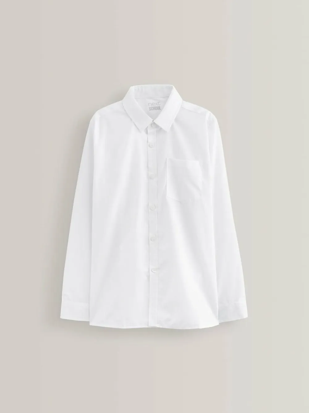 Next Regular Fit 2 Pack Long Sleeve School Shirts (3-17yrs)^BOY Shirts