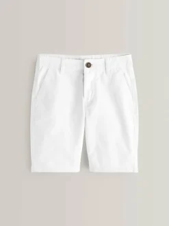 Outlet Next White Regular Fit Chino Shorts (3-16yrs)