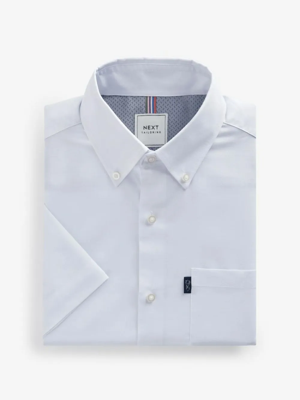 Next Regular Fit Short Sleeve Easy Iron Button Down Oxford Shirt^ Shirts