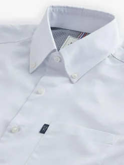 Next Regular Fit Short Sleeve Easy Iron Button Down Oxford Shirt^ Shirts