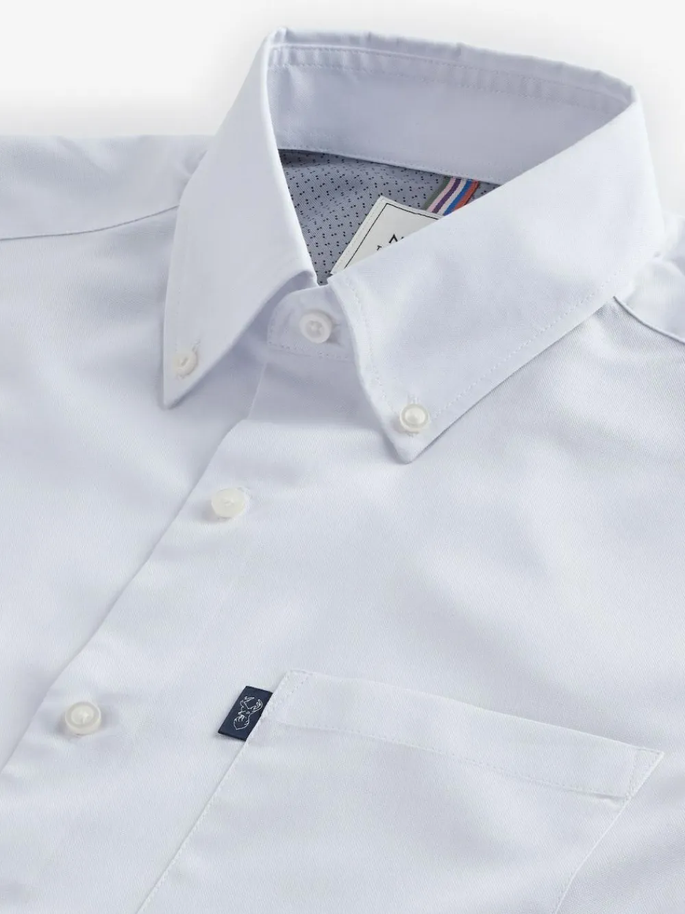 Next Regular Fit Short Sleeve Easy Iron Button Down Oxford Shirt^ Shirts