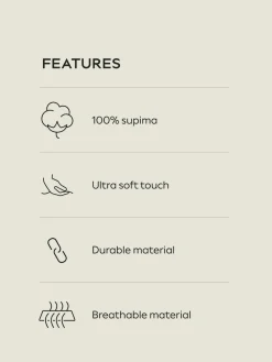 Hot Next White Regular Fit Signature SUPIMA® Cotton Crew Neck T-Shirt