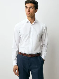 Next Regular Fit Single Cuff Easy Care Smart Shirts 3 Pack^ Shirts