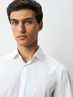 Next Regular Fit Single Cuff Easy Care Smart Shirts 3 Pack^ Shirts