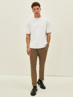 Next White Relaxed Fit Heavyweight T-Shirt^ Nightwear|Tops & T-Shirts