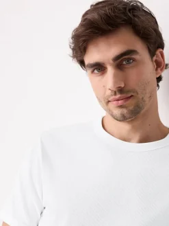 Next Ribbed Short Sleeve Crew T-Shirt^ Tops & T-Shirts