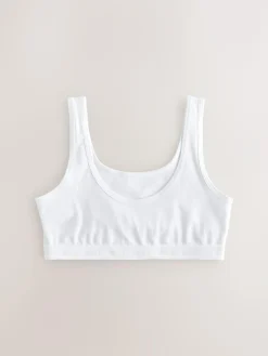 Discount Next Scoop Crop Top (5-16yrs) White