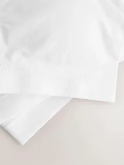 Sale Next White Seamfree Strappy Crop Tops with Removable Lightly Padded Cups 3 Pack (7-16yrs)