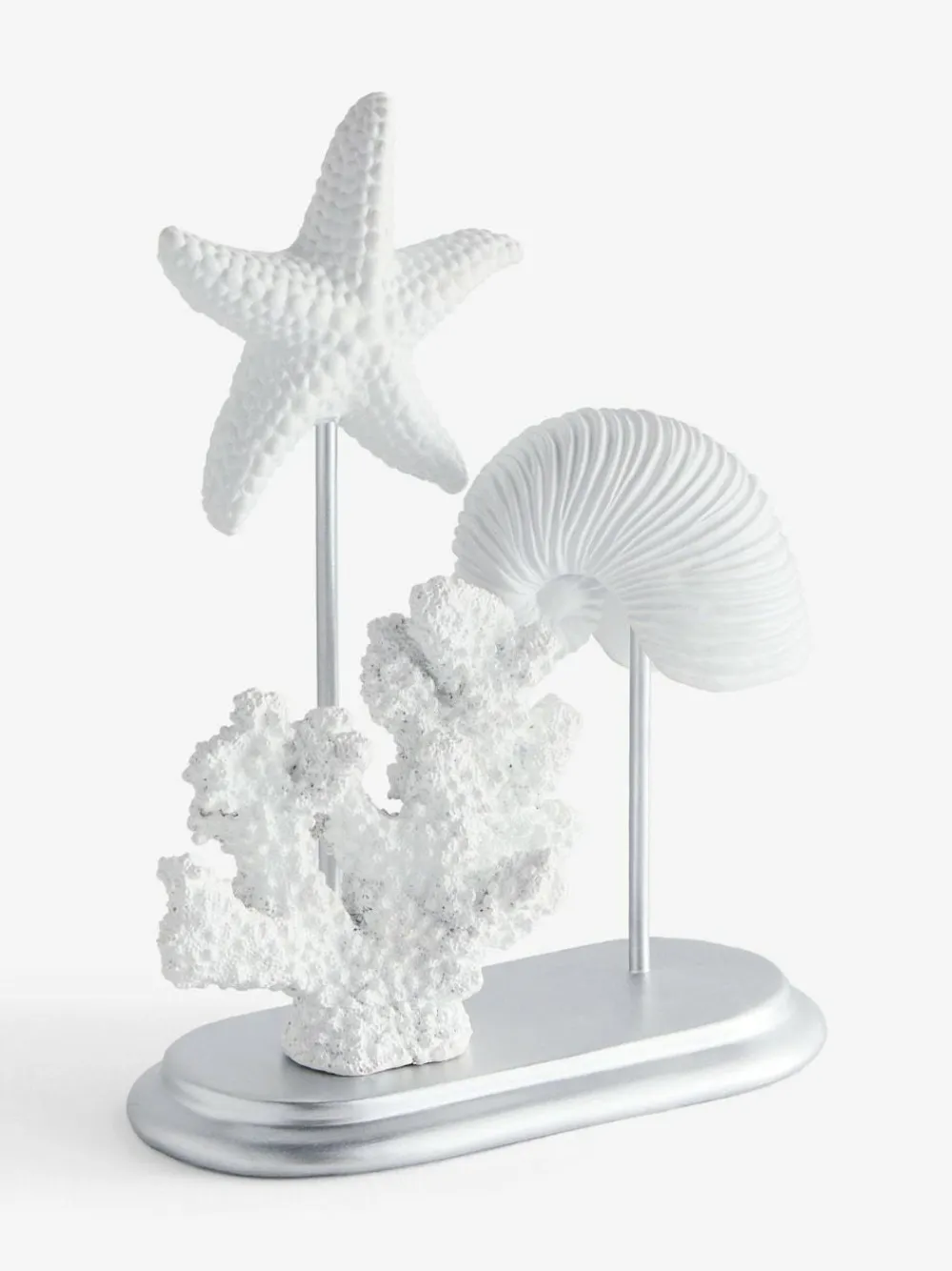 Next White Seashell Stand Bathroom Ornament^ Bathroom Accessories|Ornaments