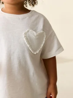 Clearance Next White Short Sleeve Pocket T-Shirt (3mths-7yrs)