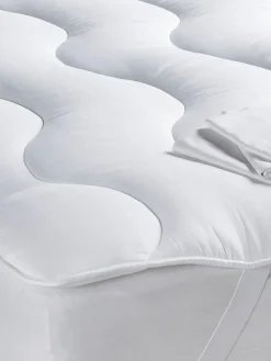 Next White Sleep In Comfort Mattress Topper^ Duvets & Pillows