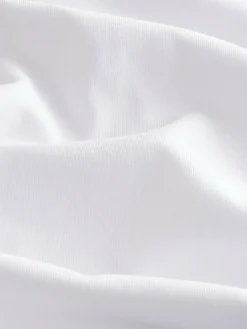 Next White Slim Fit 100% Cotton V-Neck Layering T-Shirts 10 Pack^ Loungewear|Nightwear