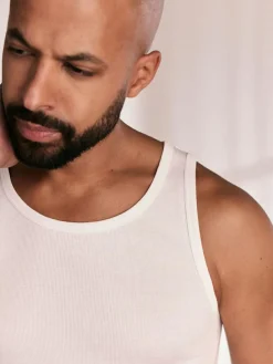 Next Slim Fit Ribbed Vest^ Underwear|Underwear