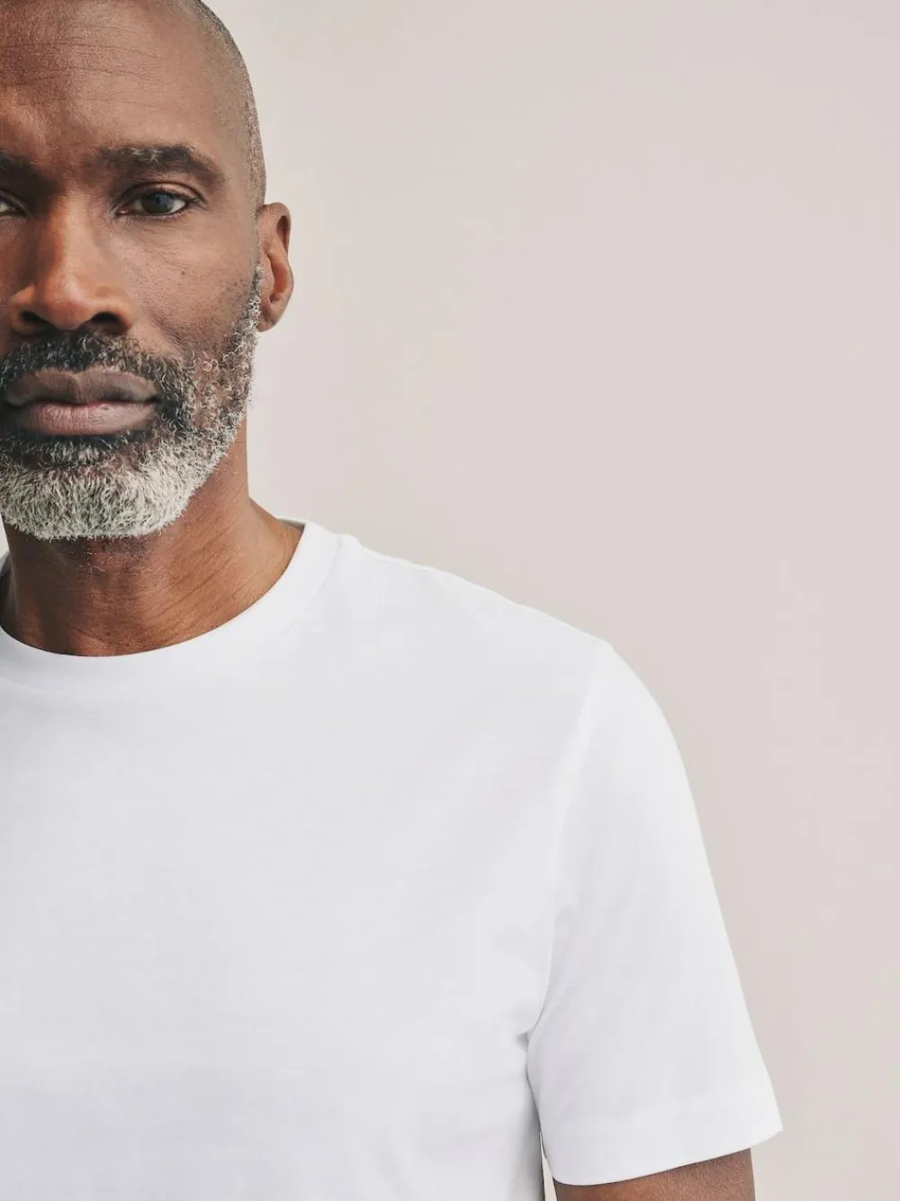 Clearance Next Slim Fit Signature SUPIMA® Cotton Crew Neck T-Shirt White