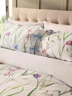 Discount Next White Spring Meadow Floral Duvet Cover and Pillowcase Set