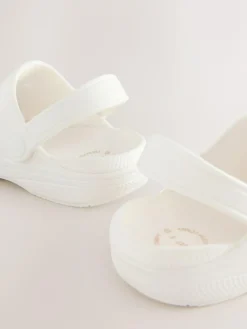 Clearance Next Standard Fit (F) Comfort Clogs White